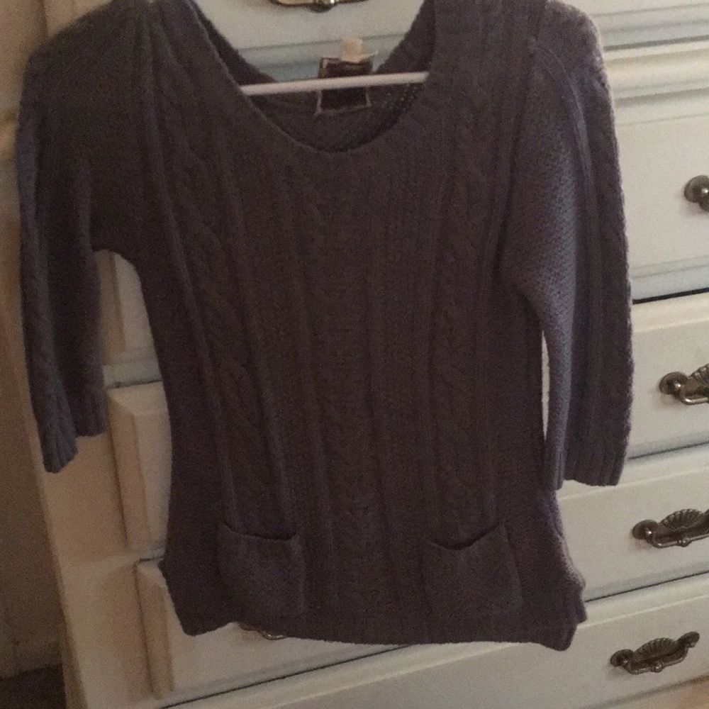 Grey sweater